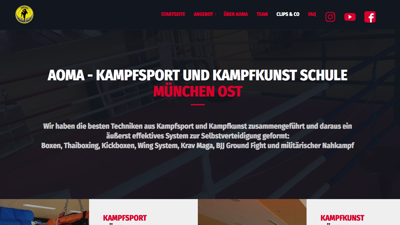AOMA Kampfsport München Ost
