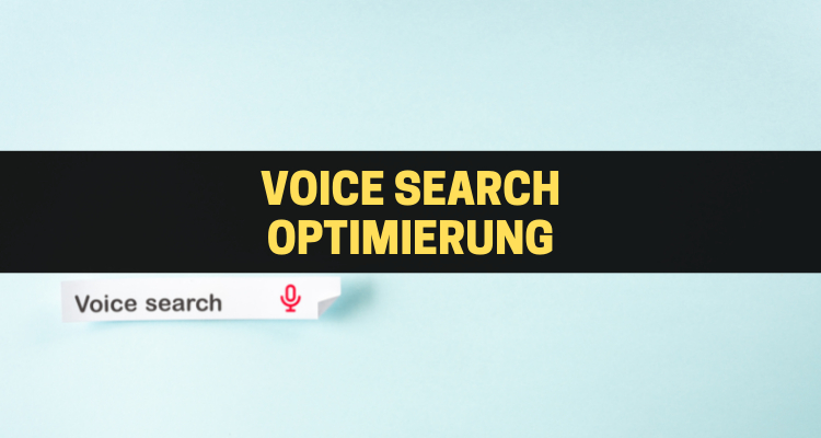 Voice Search Optimierung